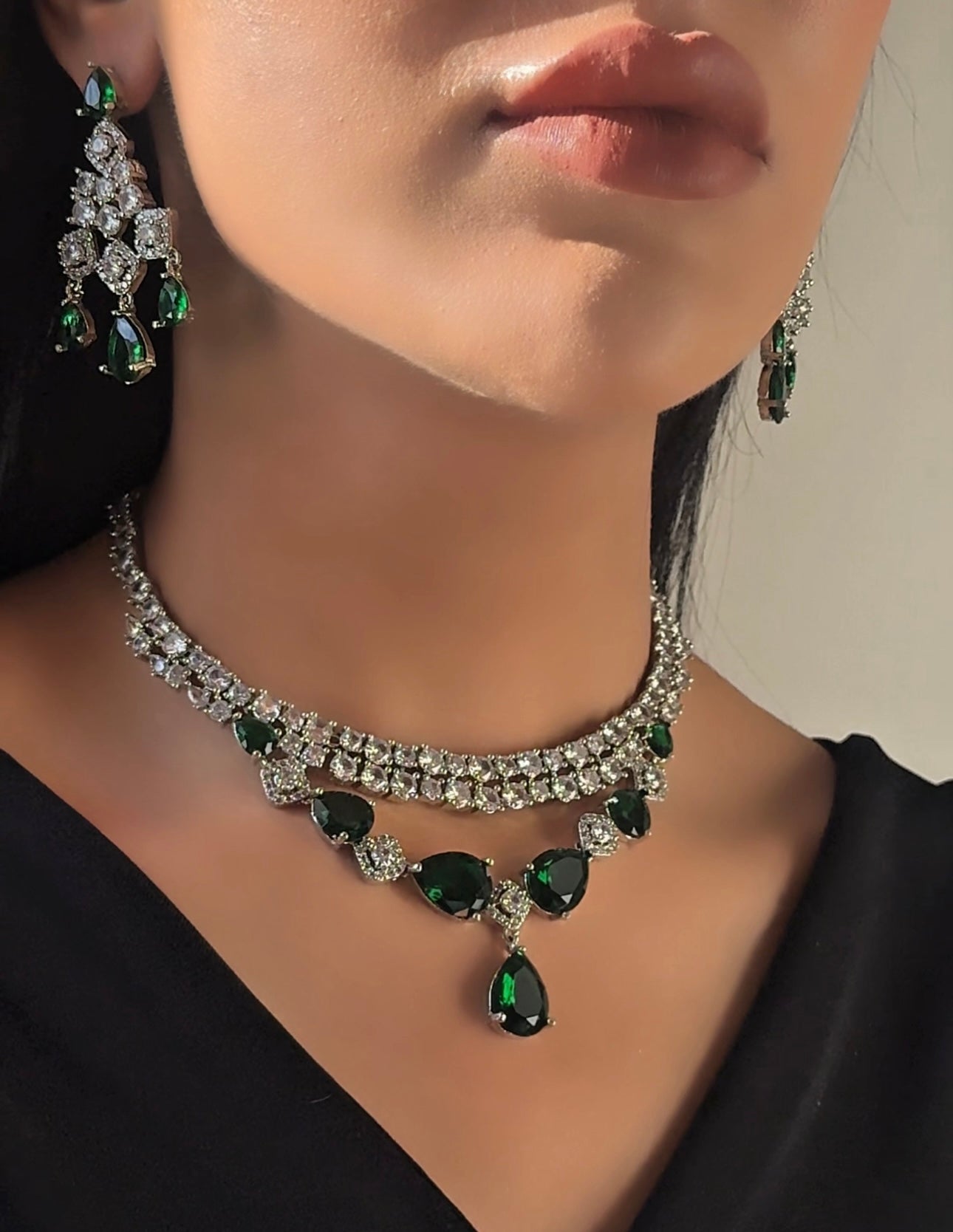 Emerald Enchanté ( Emerald Enchante Necklace Set)