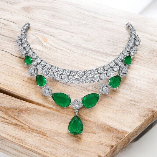 Emerald Enchanté ( Emerald Enchante Necklace Set)