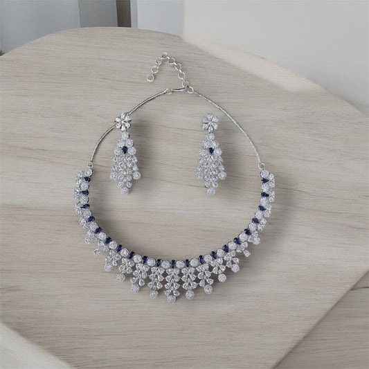 Midnight Serenade (Blue Sapphire Imitation Jewellery)